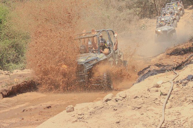 All Terrain Safari - UTV Tour Puerto Vallarta - On the trail: streams, mud, and rough jungle paths (the fun kind)