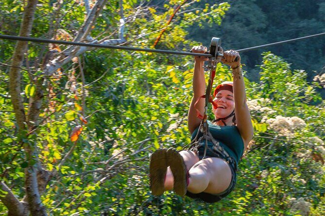 ATV-Zip Line Combo Adventure Tour from Puerto Vallarta - The treetop zip-line circuit at Canopy River: what you should expect