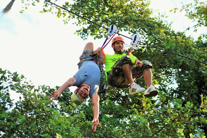 Canopy EcoPark Adventure with transportation from Puerto Vallarta - River club time: swimming plus the comfort extras people forget