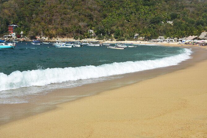Catamaran Yelapa Beach Tour with Snorkeling, Food and Open Bar - Stop 2: Yelapa beach time, waterfall hike, and optional horse or ATV