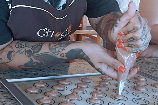 Chocolate Macarons Workshop in Puerto Vallarta - The Workshop Space: Air Conditioning, Sea Views, and Stairs