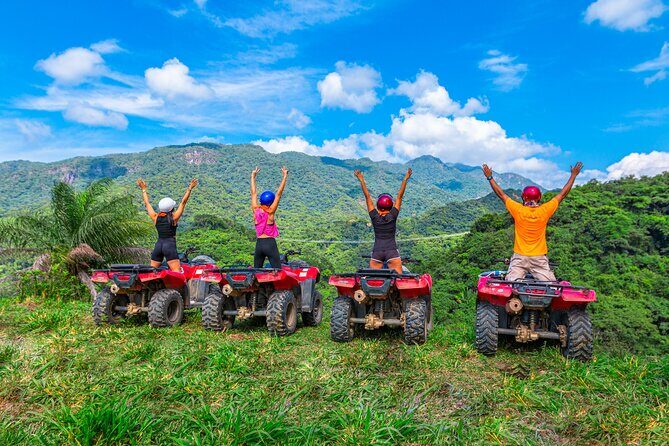 Combo ATV Jorullo Bridge + zip lines + mule ride - Tequila tasting: the small culture stop that prevents it from feeling only extreme