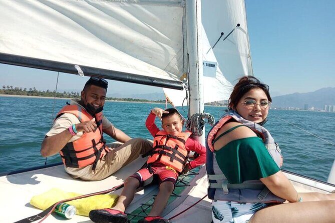 Discover Hobie-Cat Sailing and Fish your own Lunch - The sailing lesson: reading wind, parts of the Hobie Cat, and where to go
