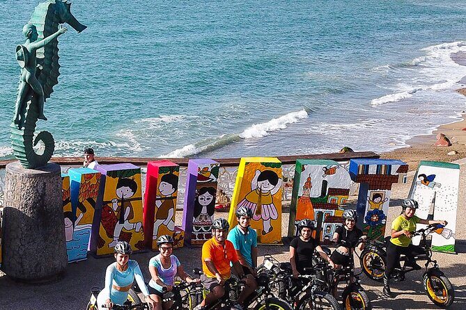 E-Bikes Taco Tour - The route beyond the stops: pier, river, famous house, Faro