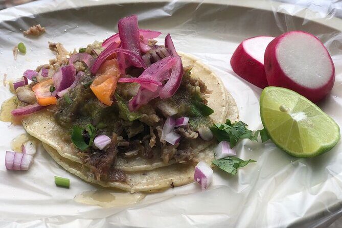 Ebikes & Taco Tour - The taco finish: three places, two tacos each, and real variety