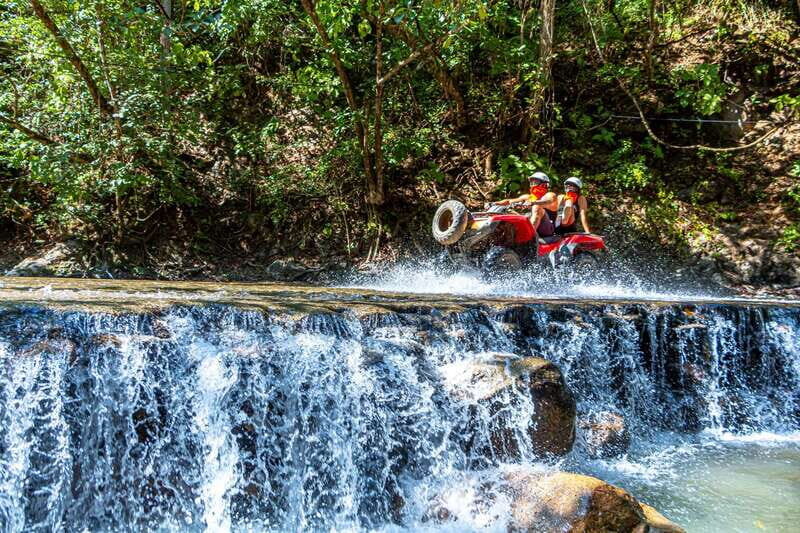 From Puerto & Nuevo Vallarta: ATV Tour with Tequila Tasting - The El Salto Break: Why the Waterfall Stop Is the Best Part