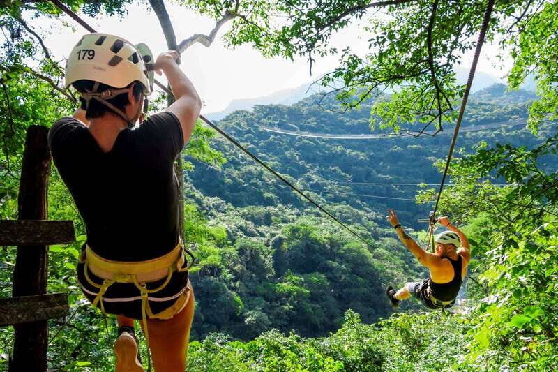 From Puerto Vallarta & Nuevo Vallarta: Canopy Zipline Tour - The Sierra Madre Hike and Mule Ride: Slower, Scenic, and Fun