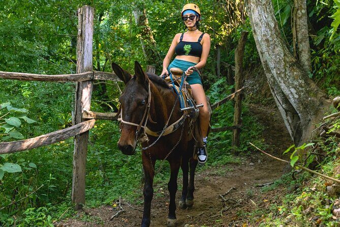 Full Zip Line Tour + Mules + Jorullo Bridge - El Salto Waterfall: The Stop That Breaks Up the Adrenaline