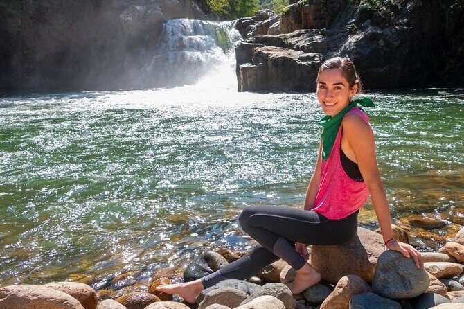 Half Day ATV and RZR Tour to El Jorullo Hanging Bridge - Waterfall Time: A Break From the Engine Noise