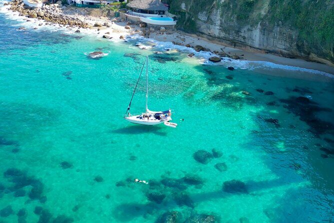 Half Day Private Sailing Cruise Puerto Vallarta with Snorkeling - Entering Marina Vallarta: the private half-day setup