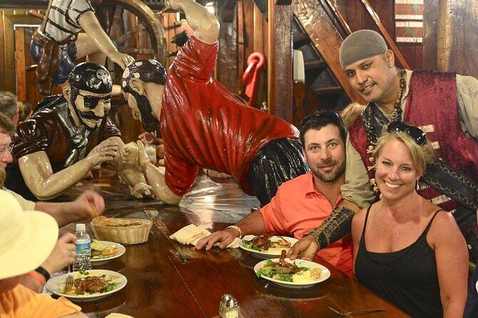 Incredible Nightly Pirate Show in the Bay of Puerto Vallarta - Dinner on Board: Meal Choices and What They Mean for You