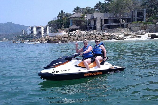 Jet Ski Safari in Puerto Vallarta - Cruising the bay: Malecon views and old-town coastline angles