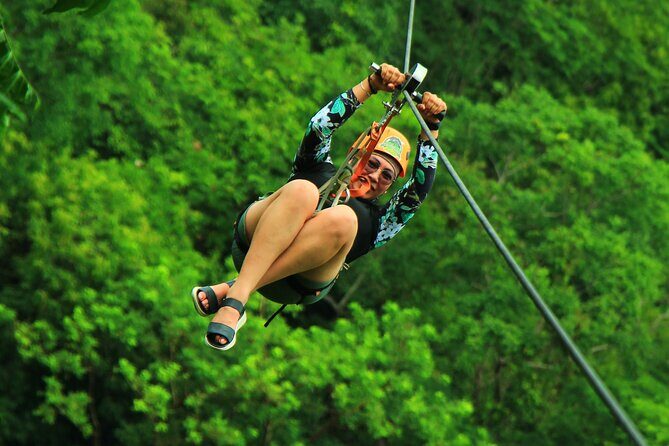 Jungle Adventure with Ziplines and Waterfall with Restaurant - The waterfall hike and the river moment