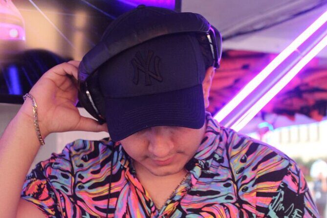 neon party - Entering The Port: Getting to the meeting point in Puerto Vallarta