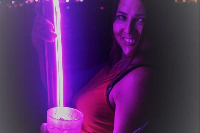 neon party - DJ, light show, and the bay route: the heart of the night