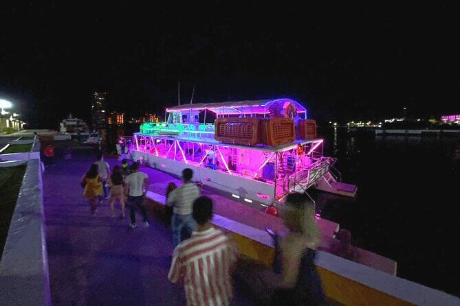 neon party - What $75 really buys on this 3.5-hour neon catamaran party