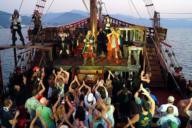 Night Cruise at Puerto Vallarta, Pirate Show & Dinner! - Key highlights from this Puerto Vallarta pirate night cruise