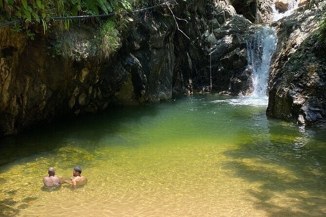 Palo María Waterfalls Hike Half-Day Tour - Climbing and repelling: fun for some, scary for others