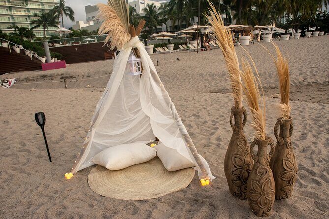 Picnic or Romantic Dinner on the Beach - Sunset in Puerto Vallarta, but with a host doing the heavy lifting