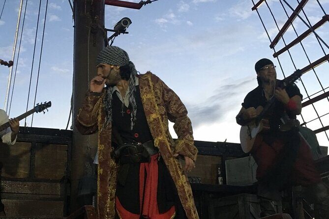 Pirate Ship at Night - Getting on Board at 6pm: The Flow of the Evening