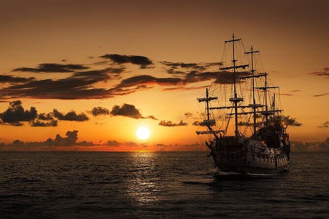Pirate Ship Tour by day or night! Meals and Drinks included! - Weather is the real deciding factor
