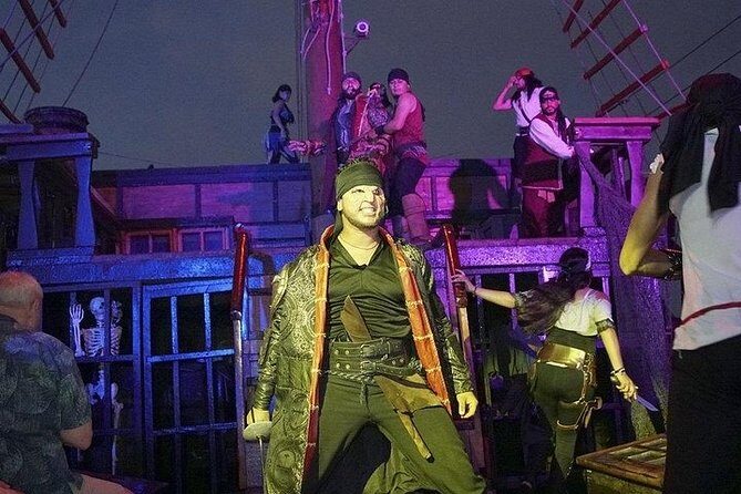 Pirate Show and Dinner on a Cruise in Puerto Vallarta - Open Bar Tavern: A Key Value Piece of the Night