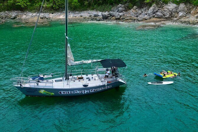 Private Chica SAILING Adventure Puerto Vallarta ALL INCLUSIVE - Swim, Snorkel, Paddle Board, or Just Float: Included Water Toys