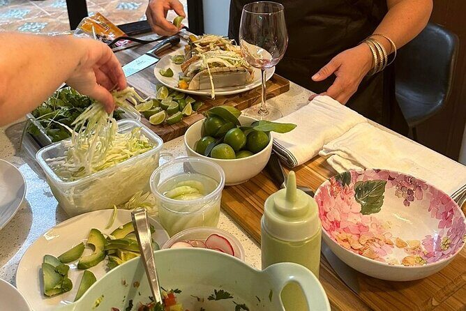 Private Mexican Cooking Class & Tequila Cocktail at Tanya’s Home - Sitting Down Together: Your Meal + Paloma Finale