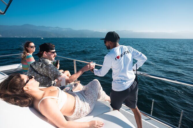 Private Yacht Charter Chica Fun 6 waterslides in Puerto Vallarta - Cruising the Bay of Banderas: Coast Views With Included Activity Time