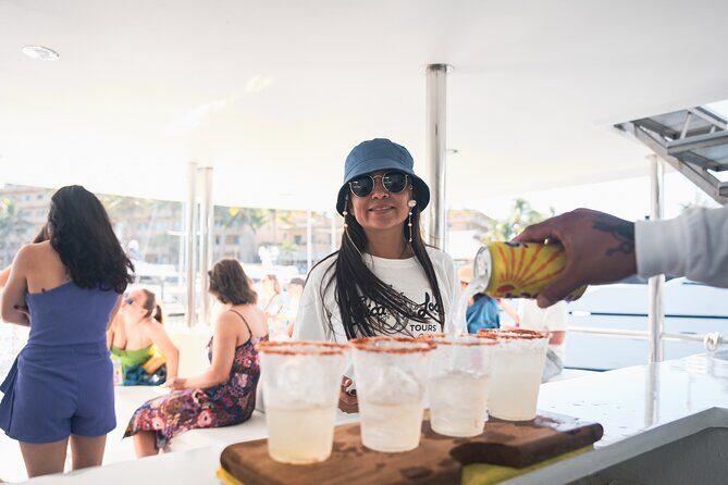 Private Yacht Charter Chica Fun 6 waterslides in Puerto Vallarta - Snorkel Gear and Paddle Fun: What’s Included on the Water