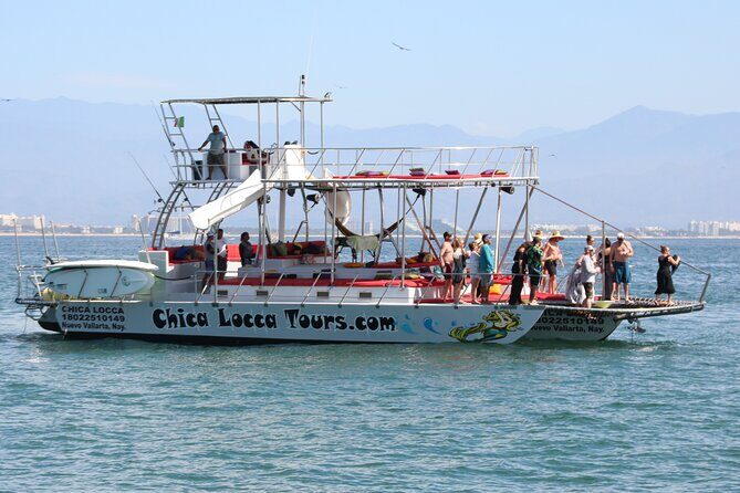 Private Yacht Charter on ChicaFun 1 Waterslides all inclusive - Los Arcos National Park: caves, arches, and a serious snorkeling stop