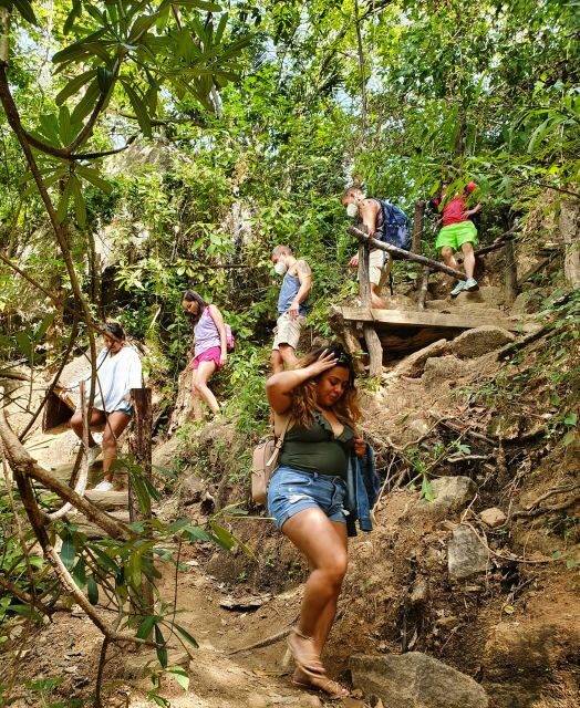 Puerto Vallarta: 4-Hour Jungle Hike and Waterfall Swim - Optional second waterfalls, caves, and that extra climb