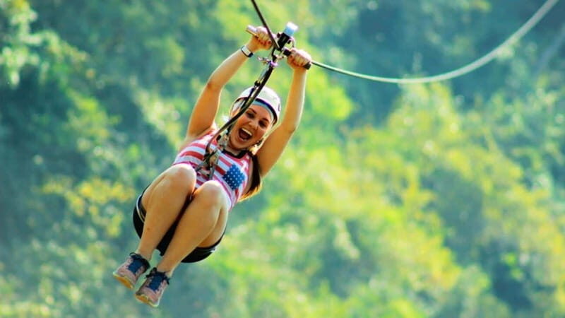 Puerto Vallarta: Canopy River + Jorullo Bridge Pass - Jorullo Bridge Pass: Crossing the 470m Hanging Bridge