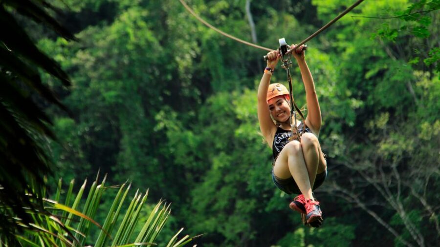 Puerto Vallarta: Canopy River Zip Line Tour with Mule Ride - Jorullo Bridge Walking: A View Break That Isn’t Just Scenic
