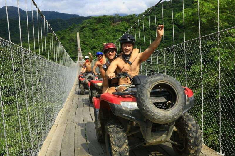 Puerto Vallarta: Jorullo Bridge ATV, Waterfall, Tequila Tour - ATV Through the Sierra Madre Occidental: where the day starts fast