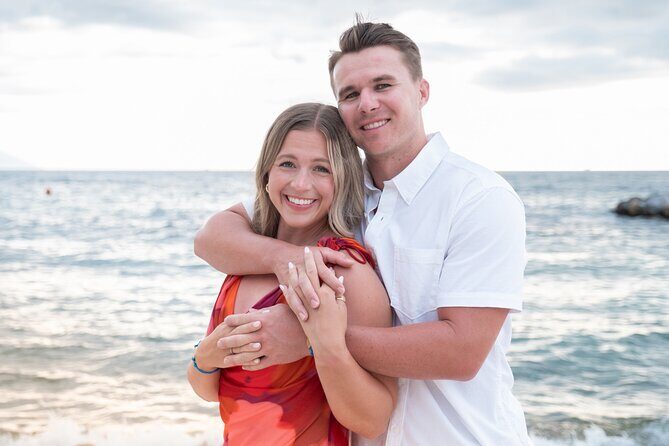 Puerto Vallarta Photoshoot with Professional Photographer - Stop 1: Playa de los Muertos for candid beach portraits