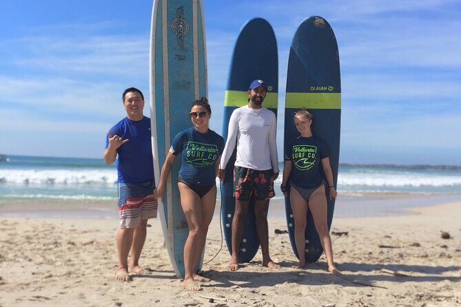 Puerto Vallarta premier Surf Lessons VSCO - Theory on land, then real practice in sand