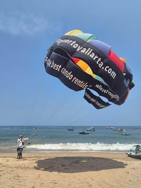 Puerto Vallarta: Private Parasailing Experience - Safety Briefing on the Beach: Harness, Life Jacket, and Simple Cues