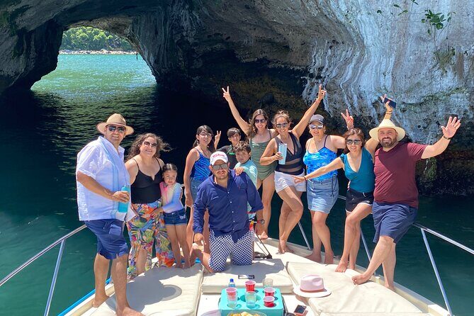 Puerto Vallarta Private Yacht Adventure: 5 Hours + 1 Hour Free. - Kayak, Fishing Gear, and Bluetooth Sound: A Boat Day With Options