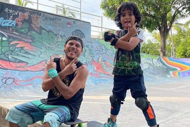 Puerto Vallarta Skateboard Lesson - Safety gear you don’t have to bring: comfort leads to better progress
