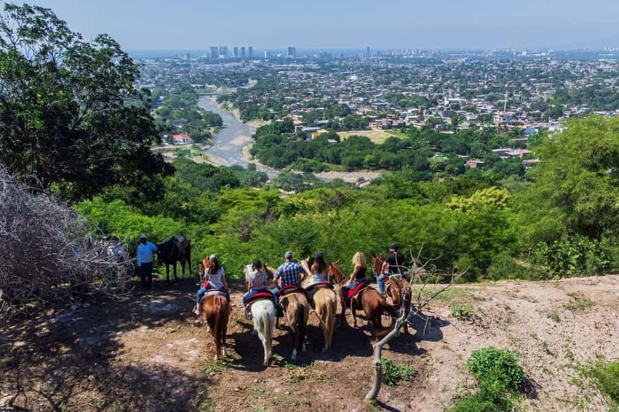 Puerto Vallarta: Tropical Forest Horseback Ride - At the Ranch: Safety Briefing, Protective Gear, and Horse Time