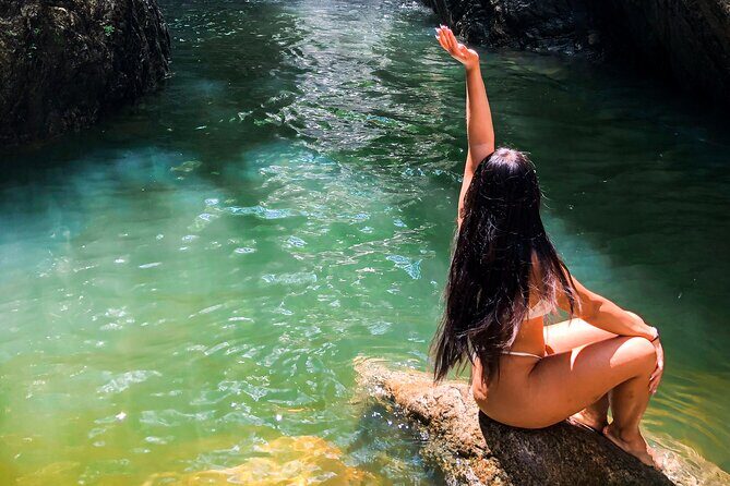 Puerto Vallarta Waterfall Hike - The 3km jungle river walk: easy distance, real-world footing