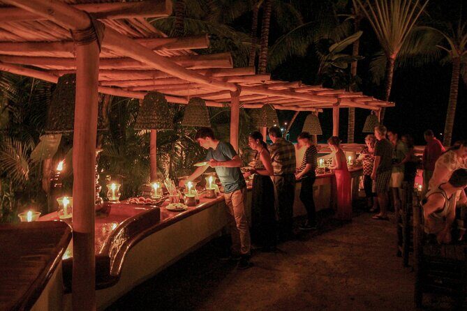 Rhythms of the Night - The main event: acrobatics plus live music in the rainforest amphitheater