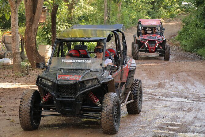 RZR(Side by Side) Tour Rio Cuale Sierra Madre Mountains & tequila - The Waterfall Lagoon Swim: Great Cooling, Real Wet Ground