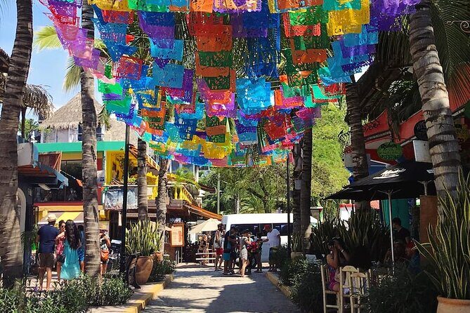 Sayulita Surfer Beach Town and Zarandeado with Seafood Grill - Sayulita’s surfer-town flow: plaza walk and shopping time that actually counts