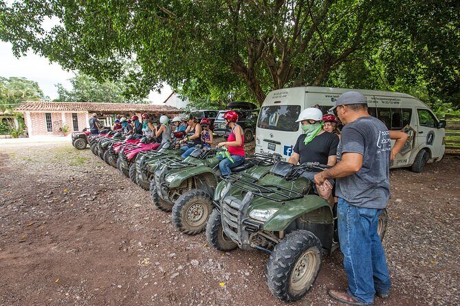 Sierra Madre Horseback Riding and ATV Tour - ATV riding through villages: fun speed with a reality check on route style