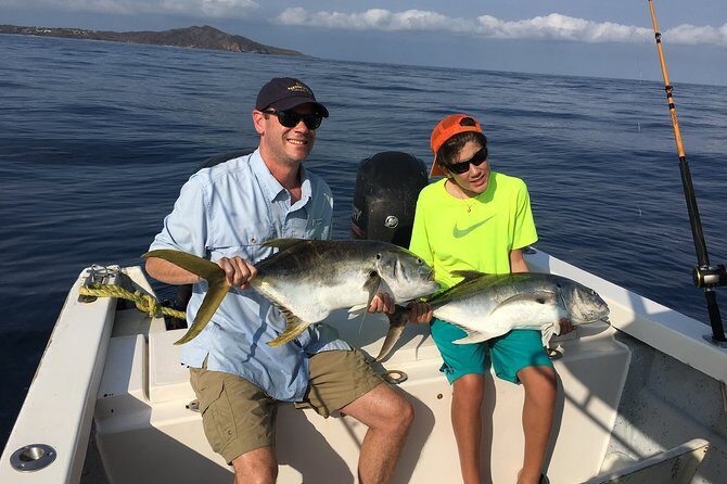 sport fishing - Guides make or break the day: Capt. Jaciel, Josiel, and Gasper
