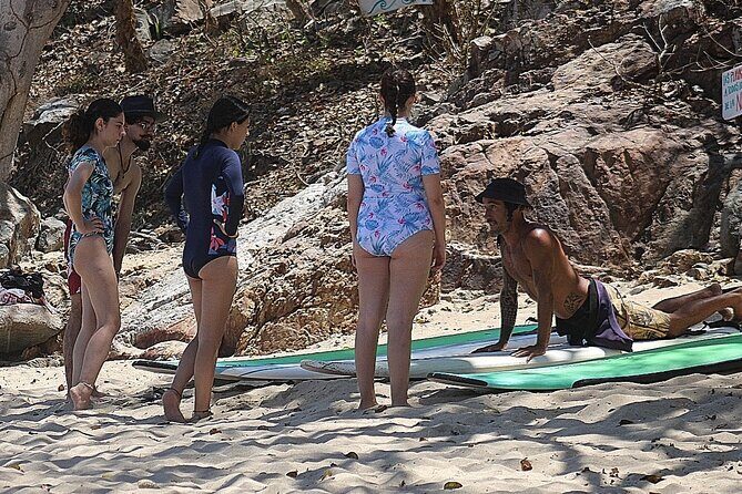 Surfing Lessons La Lancha - What you get: boards included, snacks left to you