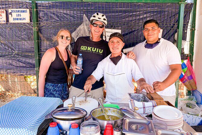Taco Tour with Electric Bikes - Puerto Vallarta - Gringo Gulch, Elizabeth Taylor House, and El Faro views