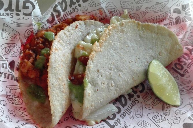 Taco101 - daytime taco walk - all inclusive. - The Corn Tortilla Factory Stop: Where the Taste Starts